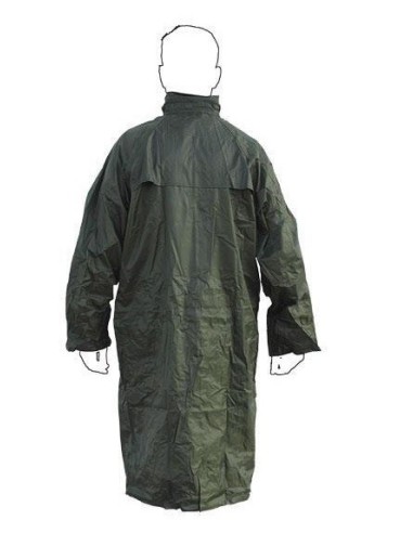 ABRIGO DE LLUVIA VERDE POLIESTER /PVC TALLA XL