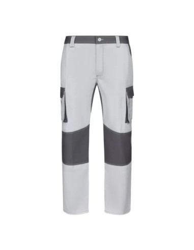 PANTALON BICOLOR BLANCO/GRIS TALLA 44