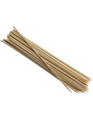 PINCHO BARBACOA MADERA 25CM 100UD