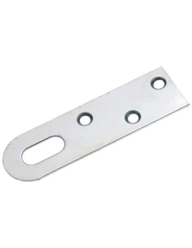 PLACA COLGADOR MOD 1 NIQUEL 70x20mm