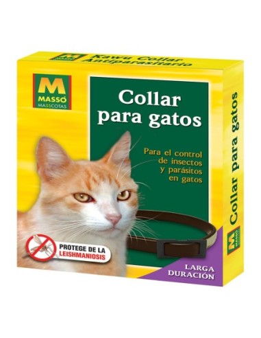 COLLAR ANTIPARASITARIO GATO MASSO