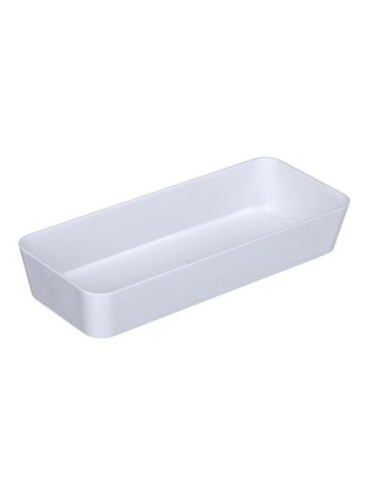 CESTA BLANCO ORDEN 24X10X4CM