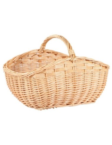 CESTA DE MIMBRE BUFF DE 43X33X32 CM