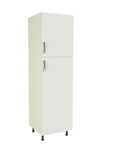 MUEBLE KIT COCINA COMPLETO BLANCO COLUMNA DE 213X60x60