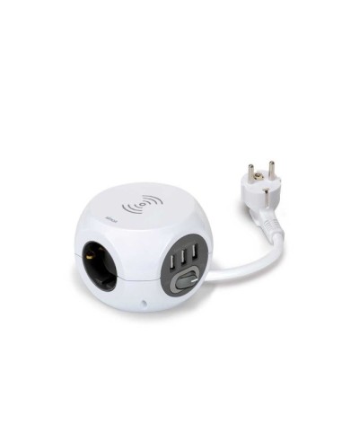 BASE COMBI BALL CARGA INALAMBRICA 3 TOMAS + 3 USB 160195503 34,25 €