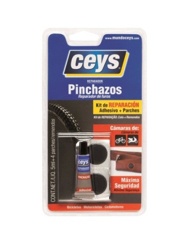 REPARADOR PINCHAZOS CEYS BLISTER 6 UNIDADES