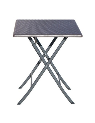 MESA AUXILIAR IMITACION RATAN 61,5x61,5 cm T14110121 58,40 €