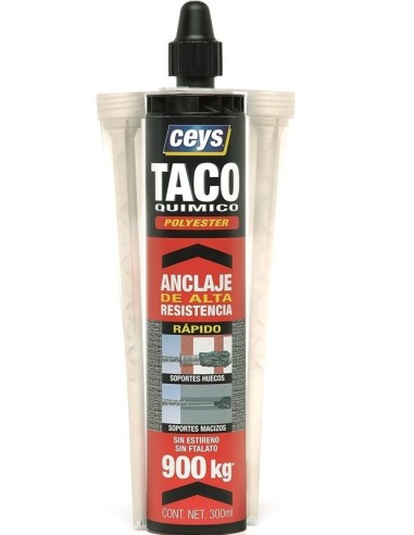 TACO QUÍMICO POLYESTER CEYS 300 ML