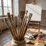 PINCELES DE PINTOR